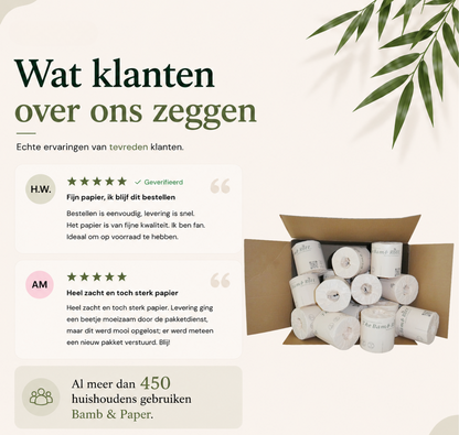 Bamboe Toiletpapier - The Bamb Roll XL