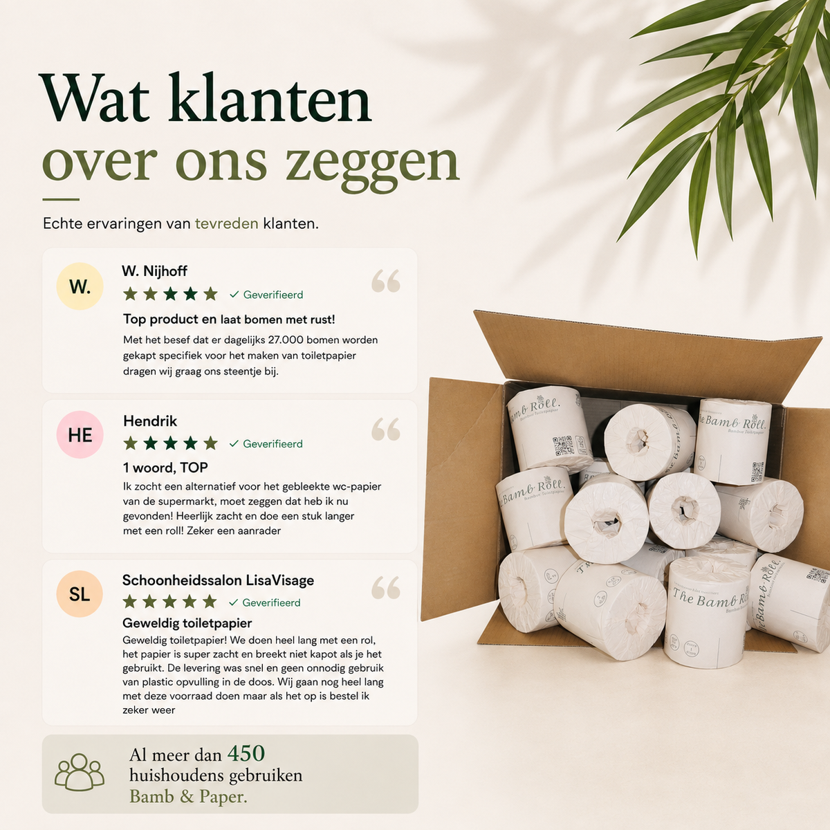 Bamboe Toiletpapier - The Bamb Roll XL
