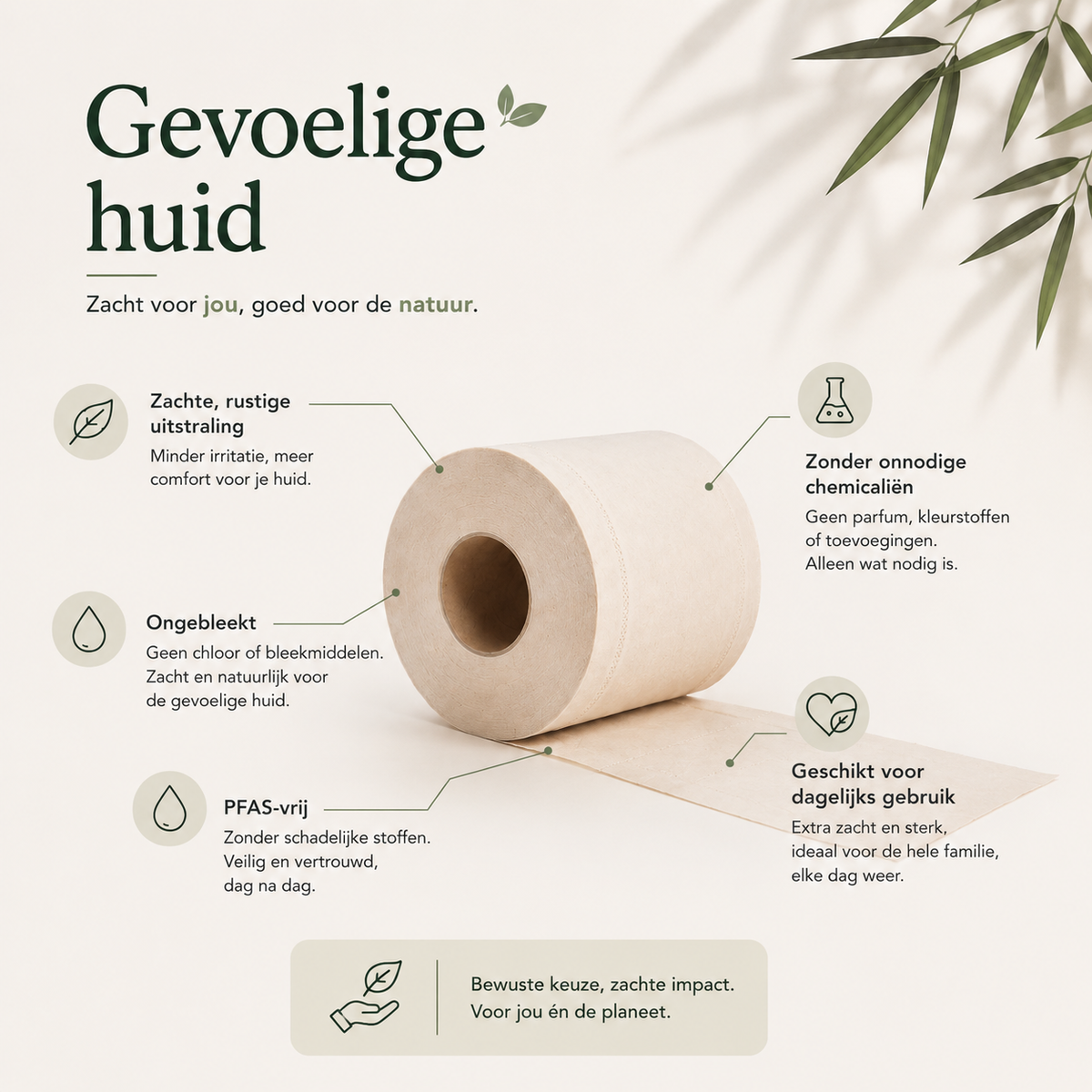Bamboe Toiletpapier - The Bamb Roll XL